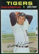 1971 Topps Baseball Cards      316     Fred Scherman RC